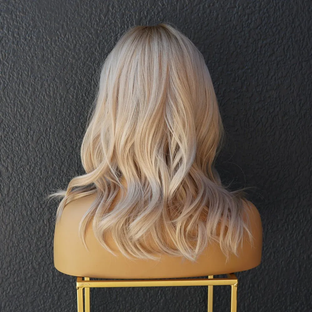 ELSA Ombre Blonde Fringe Wig