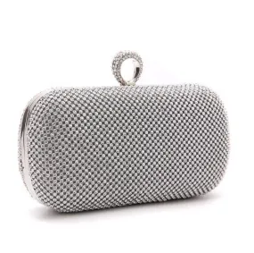 Evening Clutch Bags Diamond-Studded Evening Bag With Chain Shoulder Bag