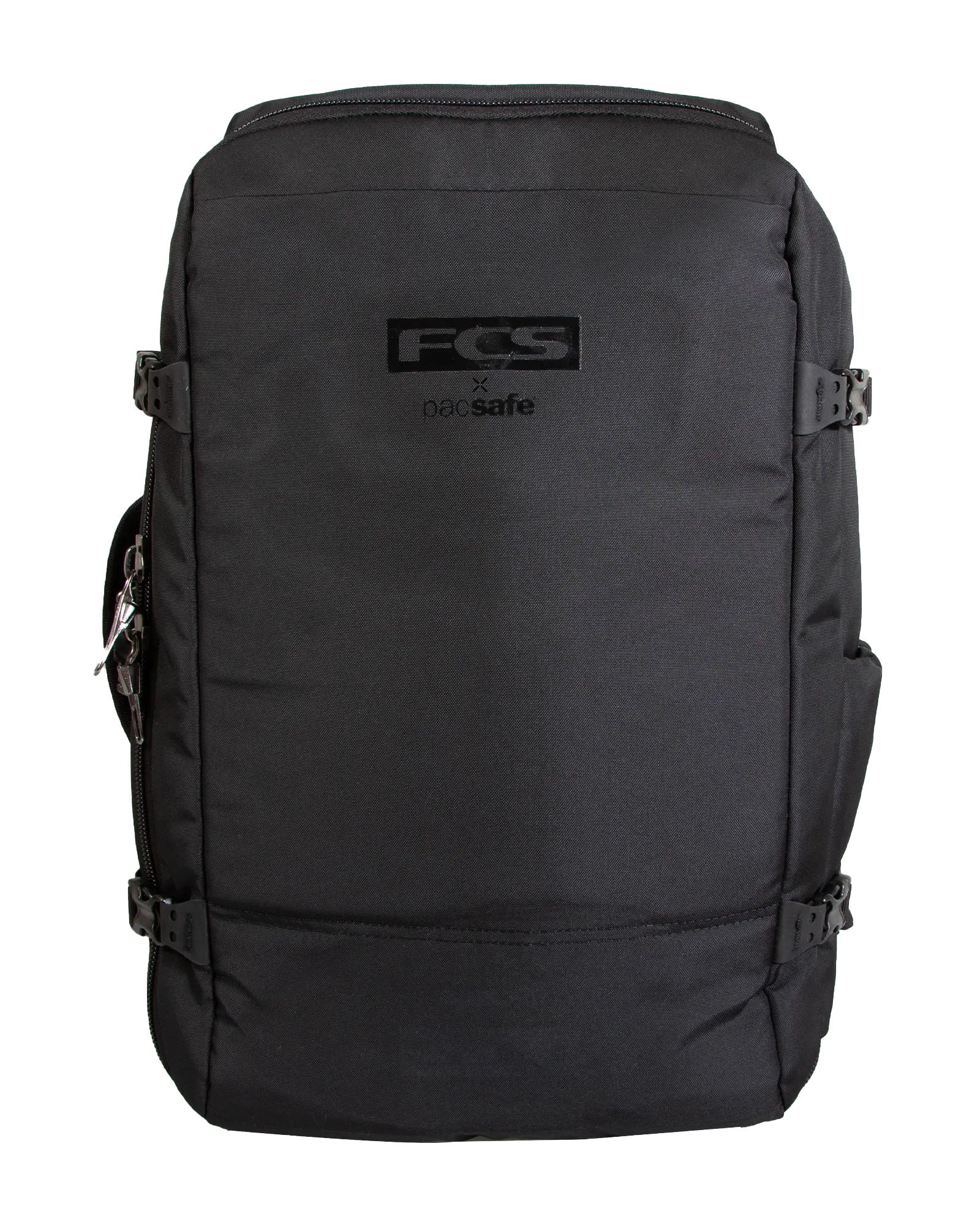 FCS X Pacsafe Mission Gen II 40L Backpack in Black