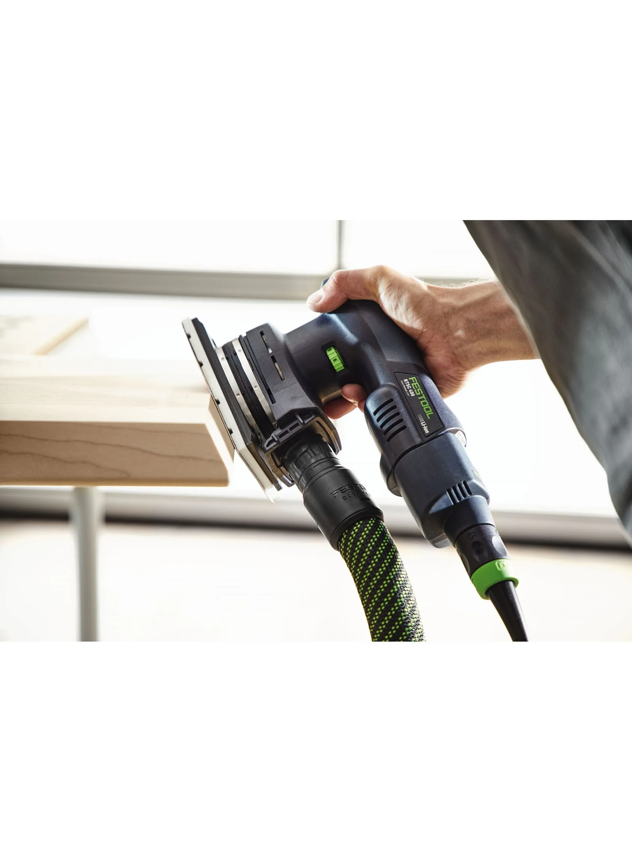 Festool | Cordless orbital sander RTSC 400 LI 3,0 I-SET