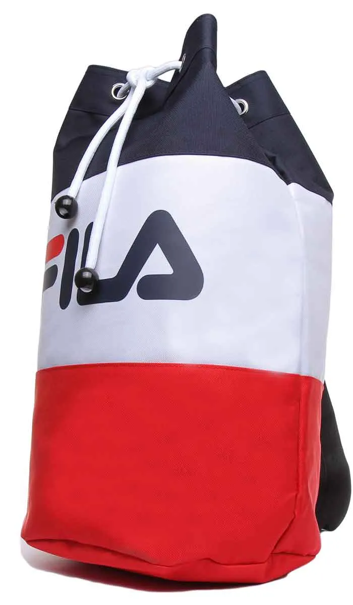 Fila Roadster Sack In Wht Blu Red