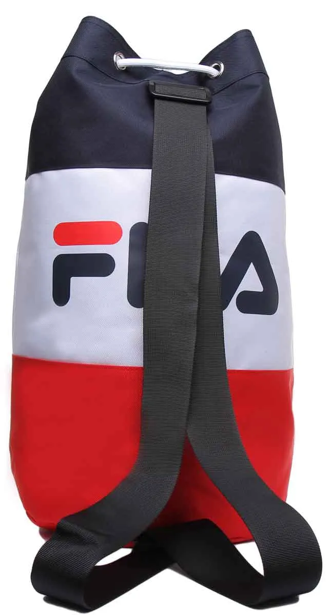 Fila Roadster Sack In Wht Blu Red