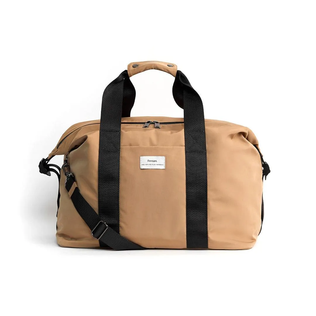 Finnson Ida Eco Holdall/ Hospital Bag With Changing Mat - Camel