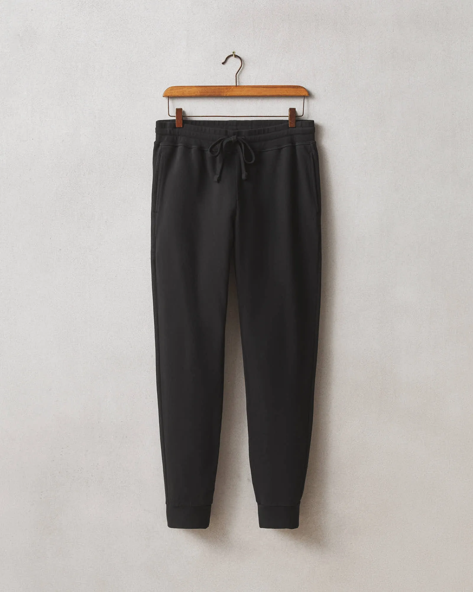 French Terry Jogger - Black