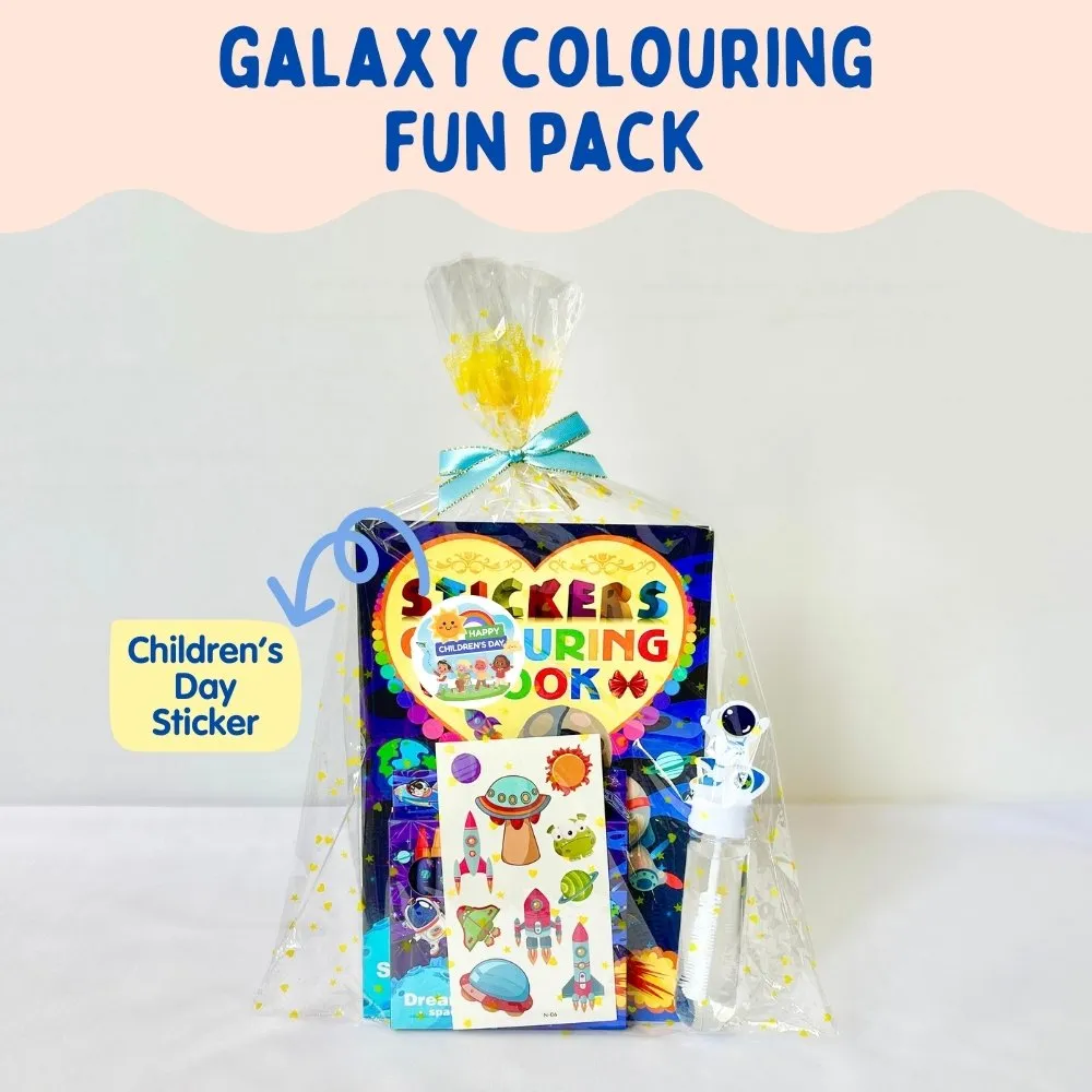 Galaxy Colouring Fun Goodie Bag