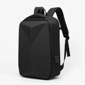 Hard Shell Men Backpack Anti-theft USB Charging Port 15.6 inch Laptop Backpacks Waterproof Backpack