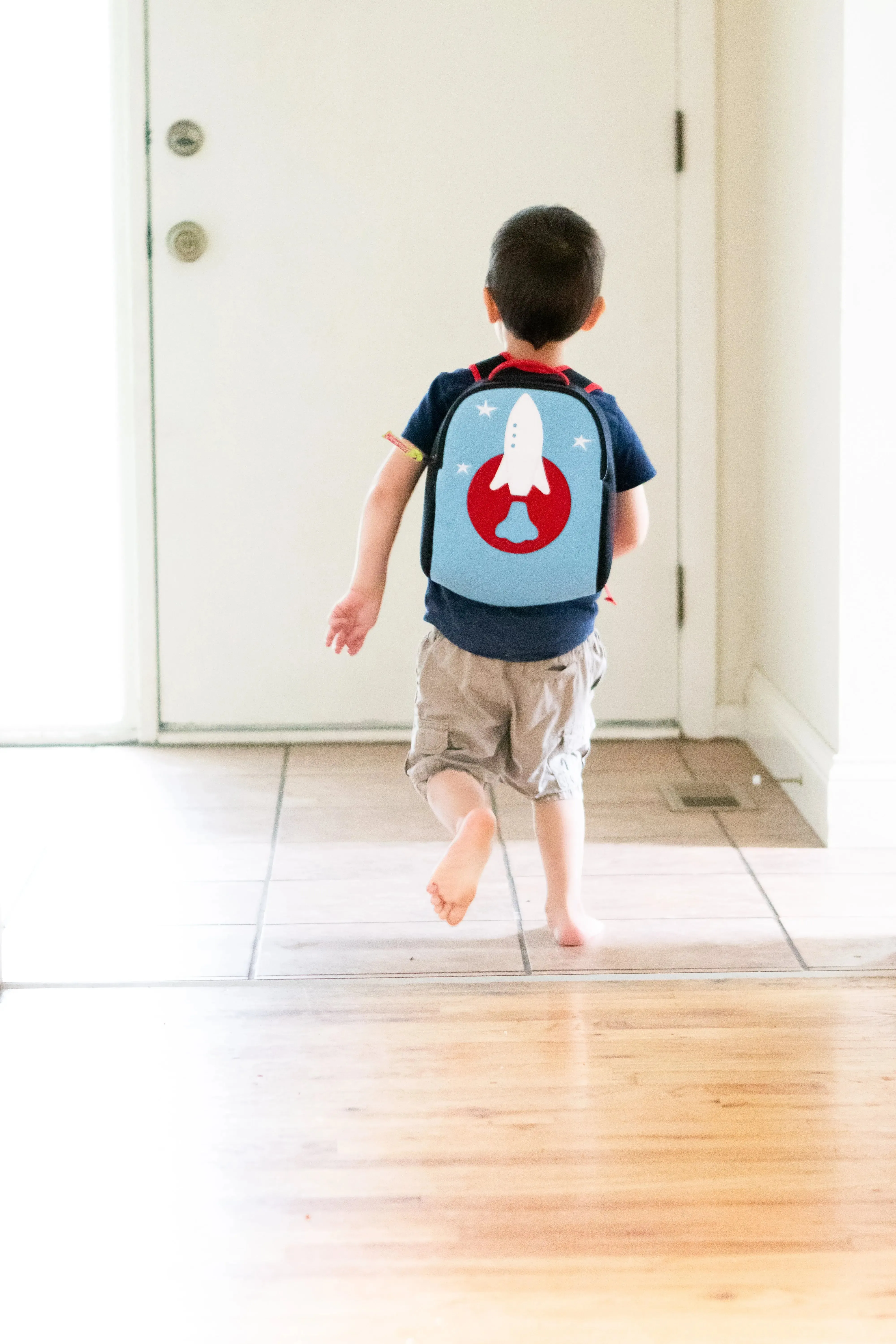 Harness Toddler Backpack-Space Rocket