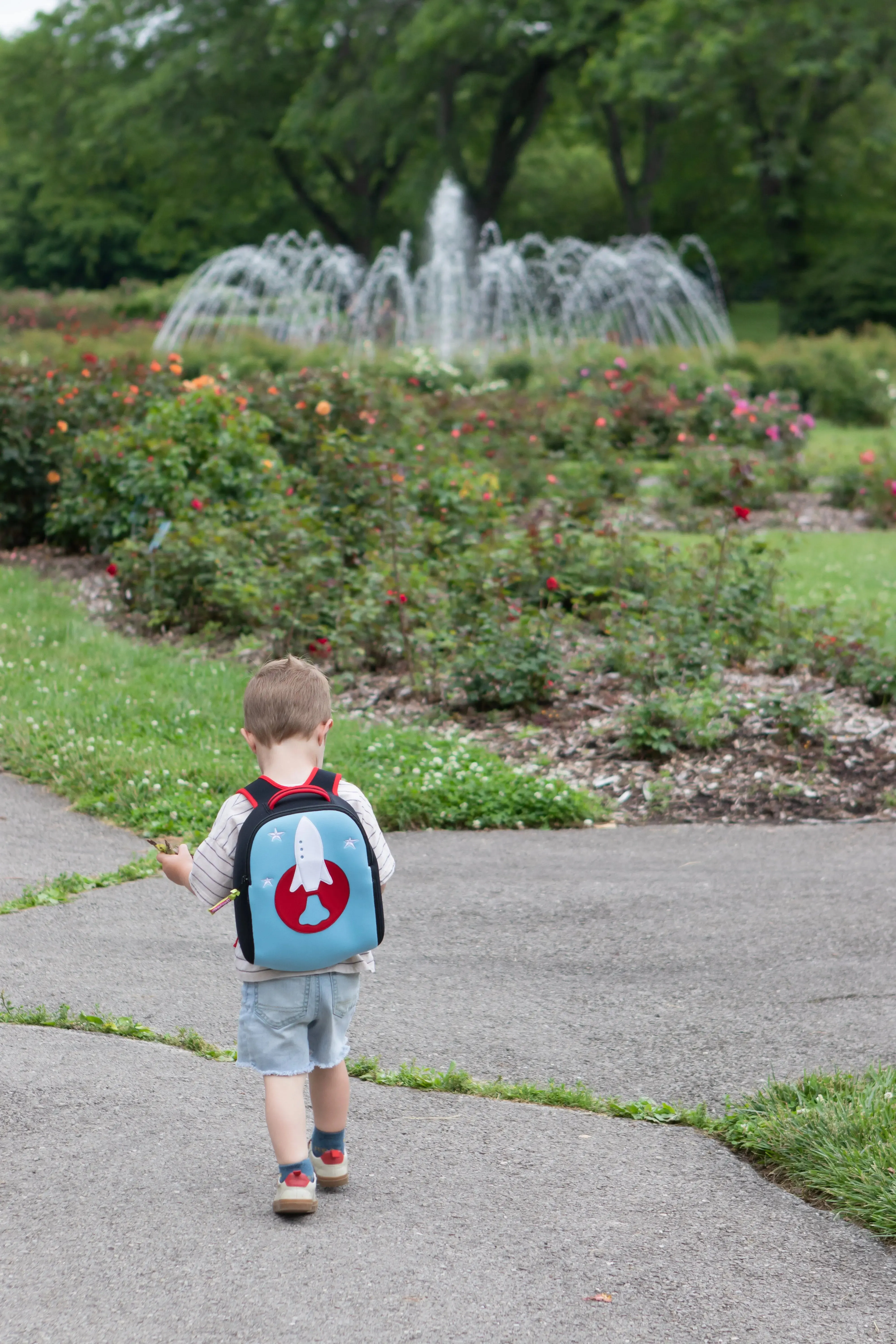 Harness Toddler Backpack-Space Rocket