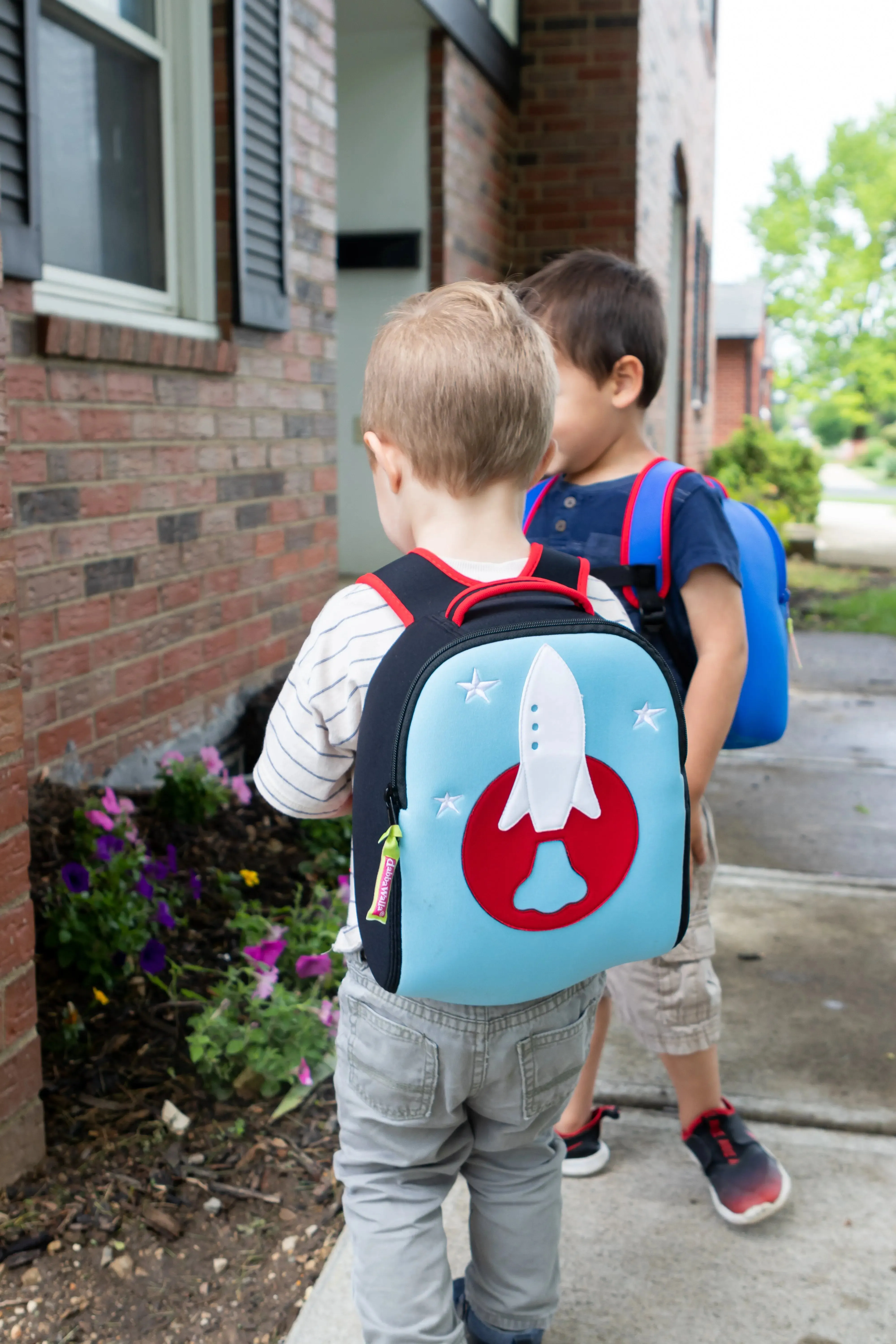 Harness Toddler Backpack-Space Rocket