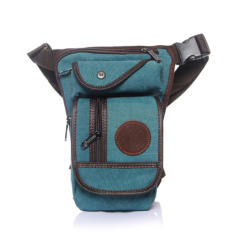 High quality men's leg bag shoulder bag