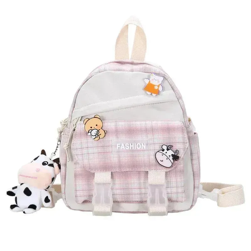 High School Students, Junior High School Students, Elementary And Middle School Students Ins Cute Campus Backpack