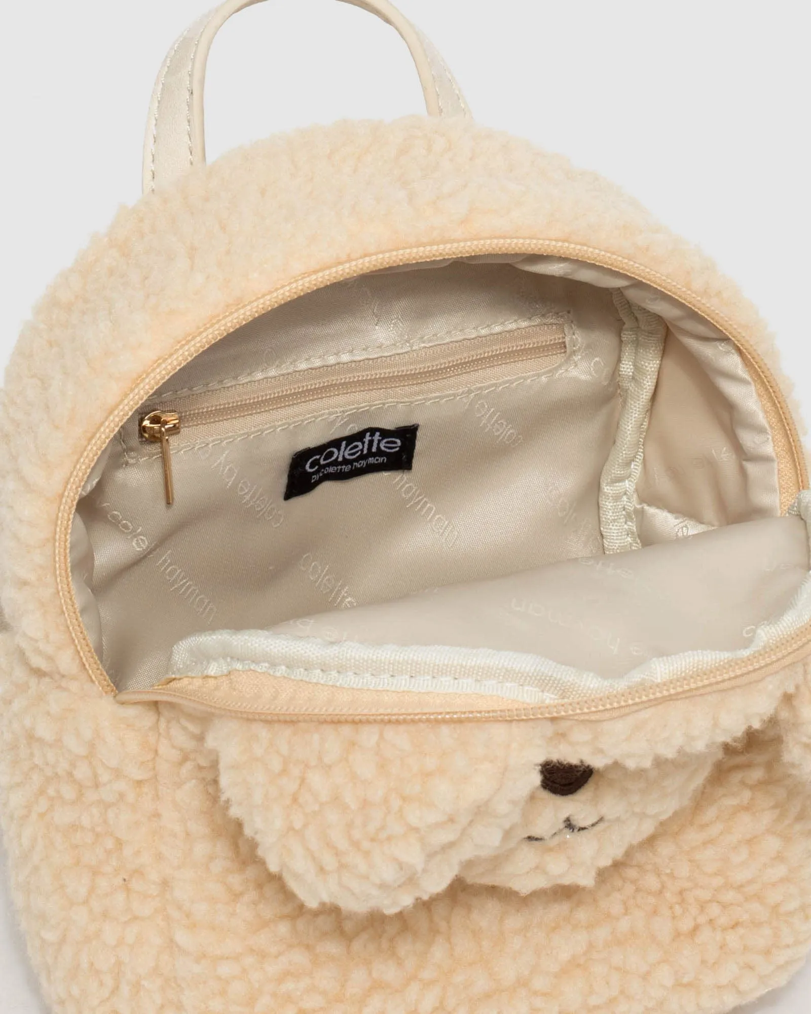 Ivory Teddy Kids Backpack