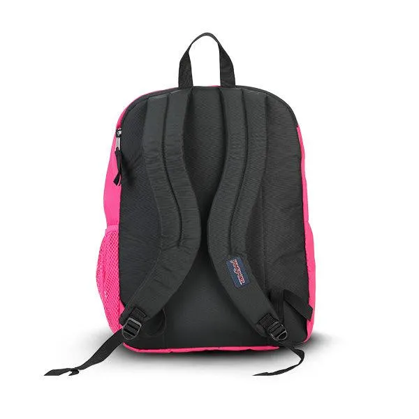 JANSPORT UNISEX MAGENTA PLAIN BACKPACK