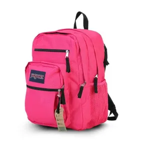 JANSPORT UNISEX MAGENTA PLAIN BACKPACK