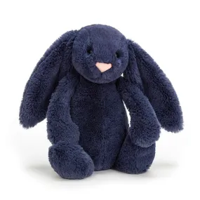 Jellycat- Bashful Navy Bunny