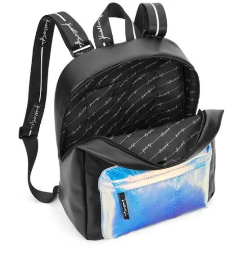 Kendall   Kylie Large Black / Iridescent Backpack