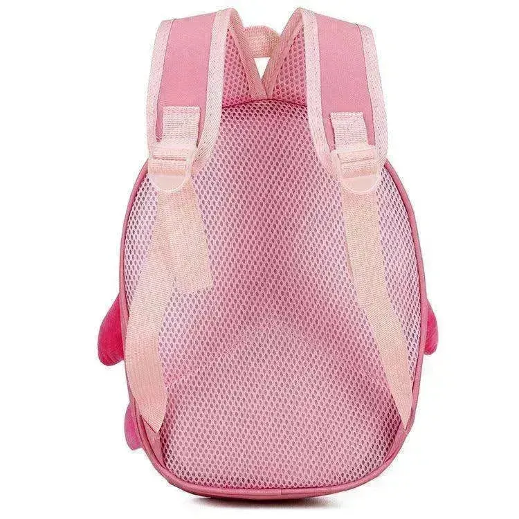 Kids' Cartoon Aircraft Hard Shell Backpack: Waterproof, Double Shoulder Bag