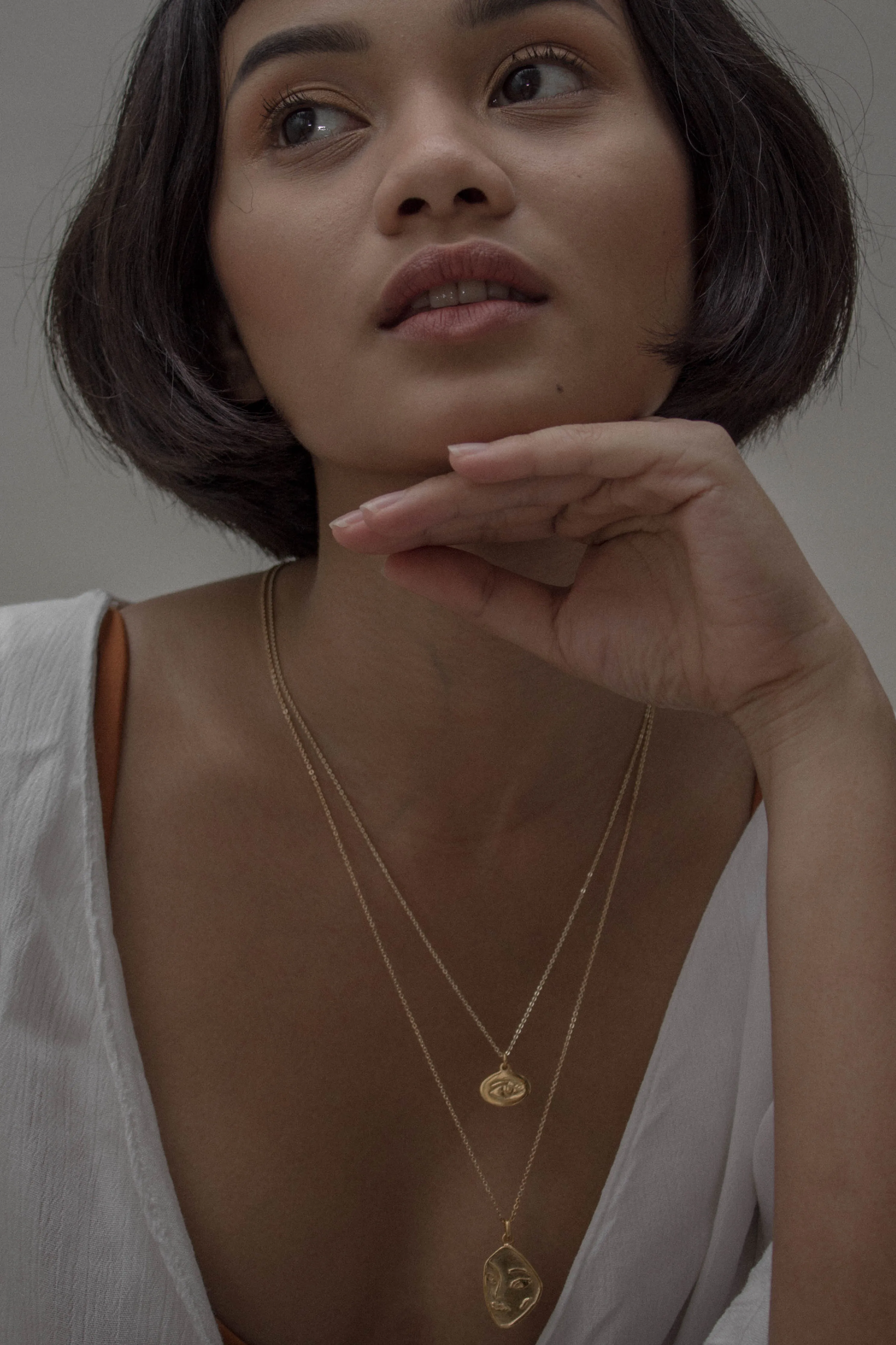 Kislap Necklace, Gold | MM x Choleil