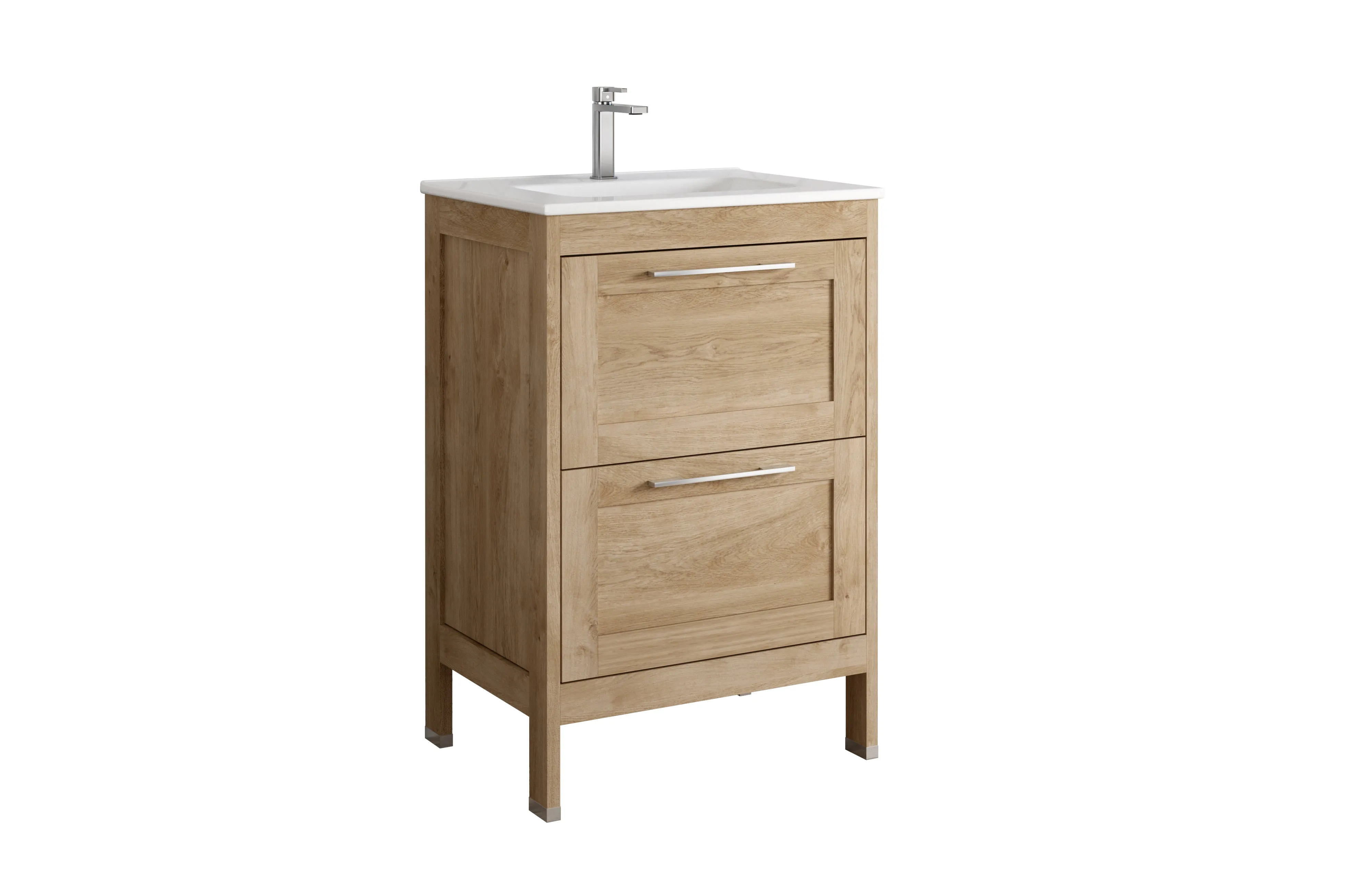 Lakeside Bathroom Single Vanity Cabinet with Onix Basin