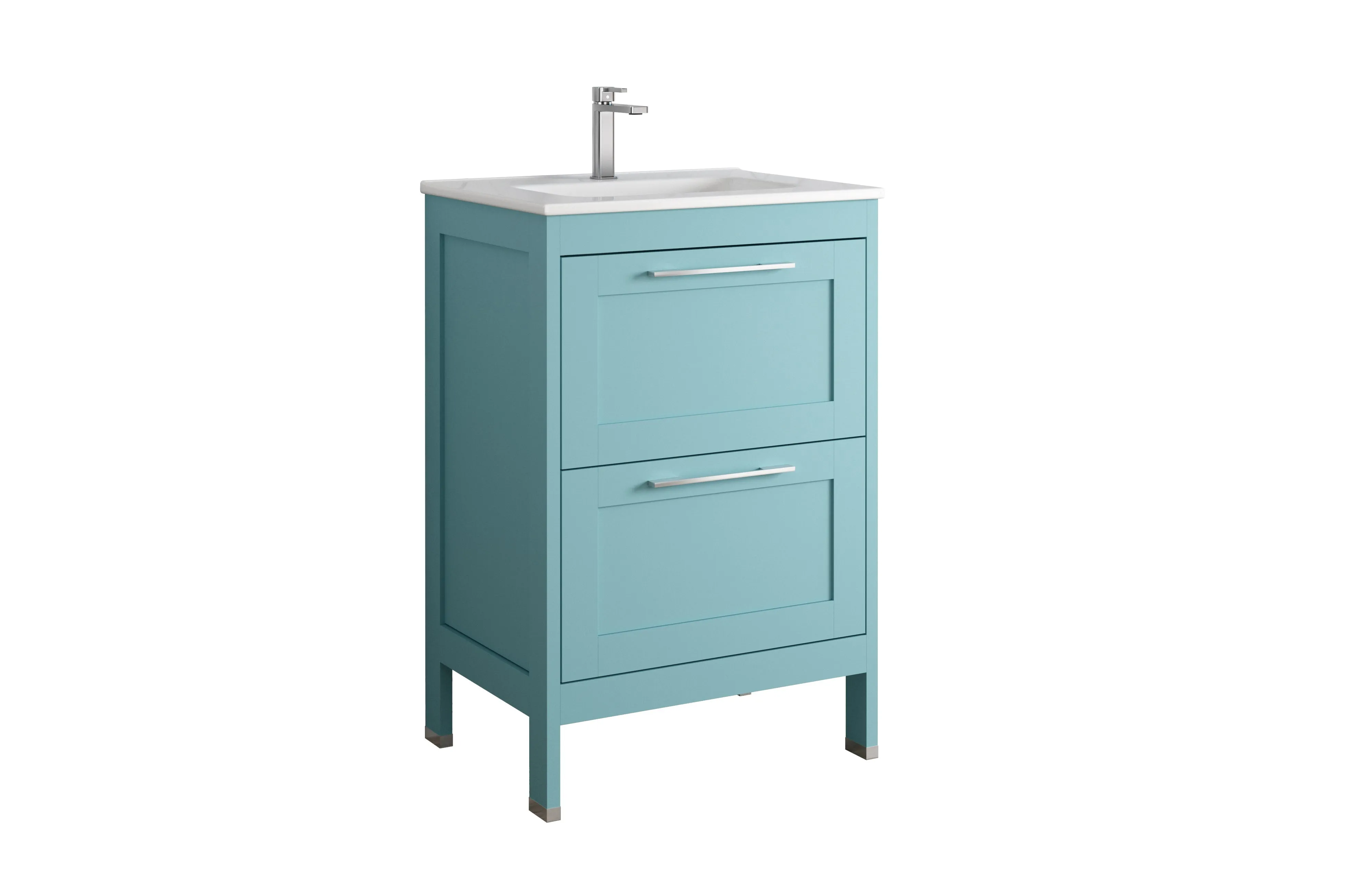 Lakeside Bathroom Single Vanity Cabinet with Onix Basin