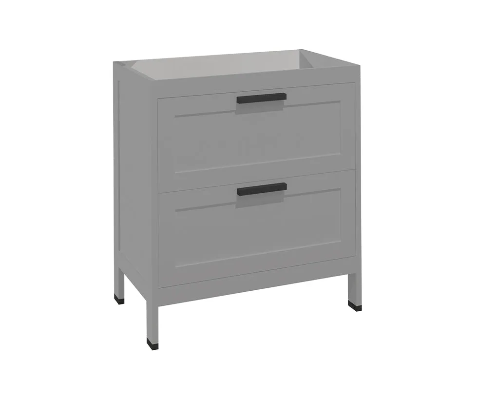 Lakeside Bathroom Single Vanity Cabinet with Onix Basin