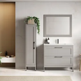 Lakeside Bathroom Single Vanity Cabinet with Onix Basin