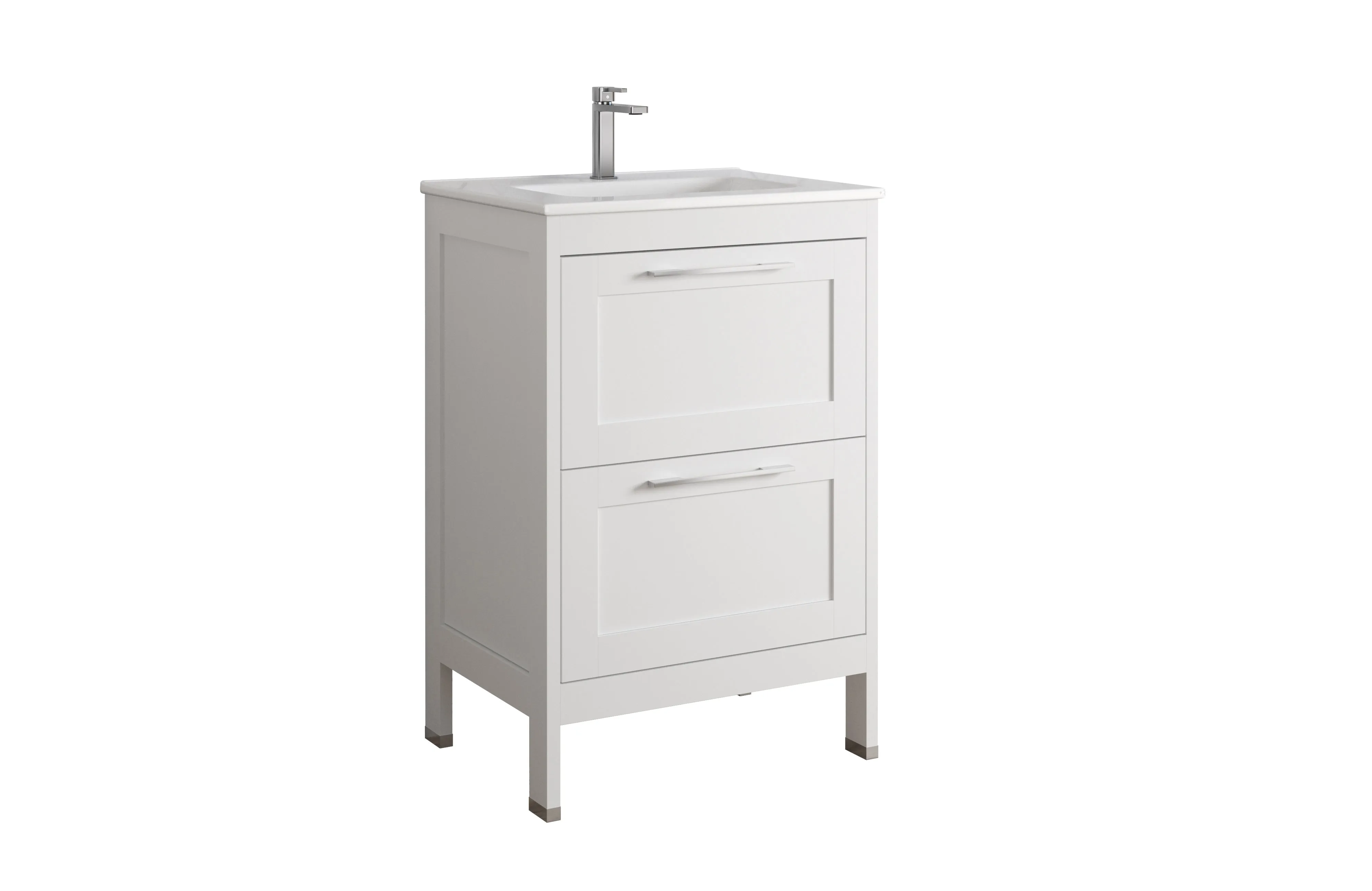 Lakeside Bathroom Single Vanity Cabinet with Onix Basin