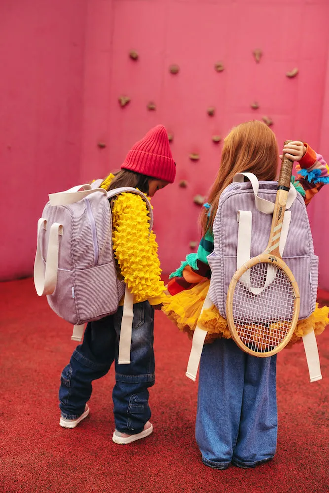 Large Backpack | Corduroy | Lilac