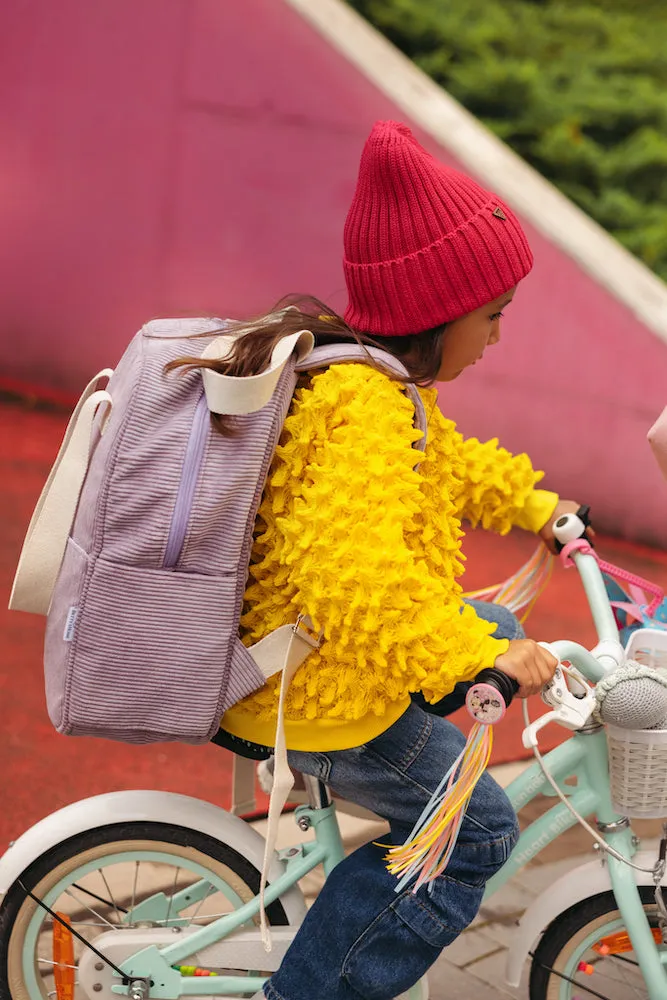 Large Backpack | Corduroy | Lilac