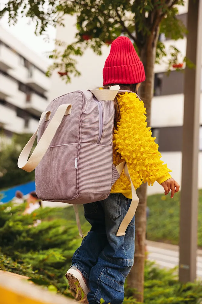 Large Backpack | Corduroy | Lilac