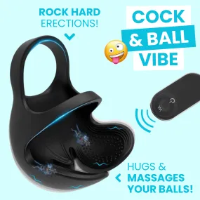 Laska Remote Cock & Ball Vibrator