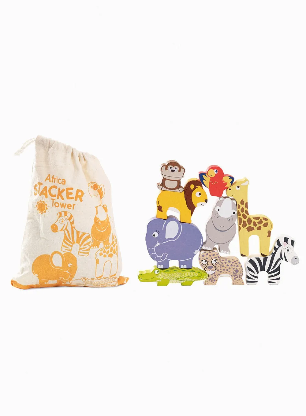 Le Toy Van Safari Animal Stacker