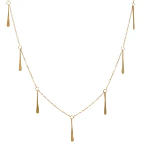 <!--NK715-->multi fringe necklace