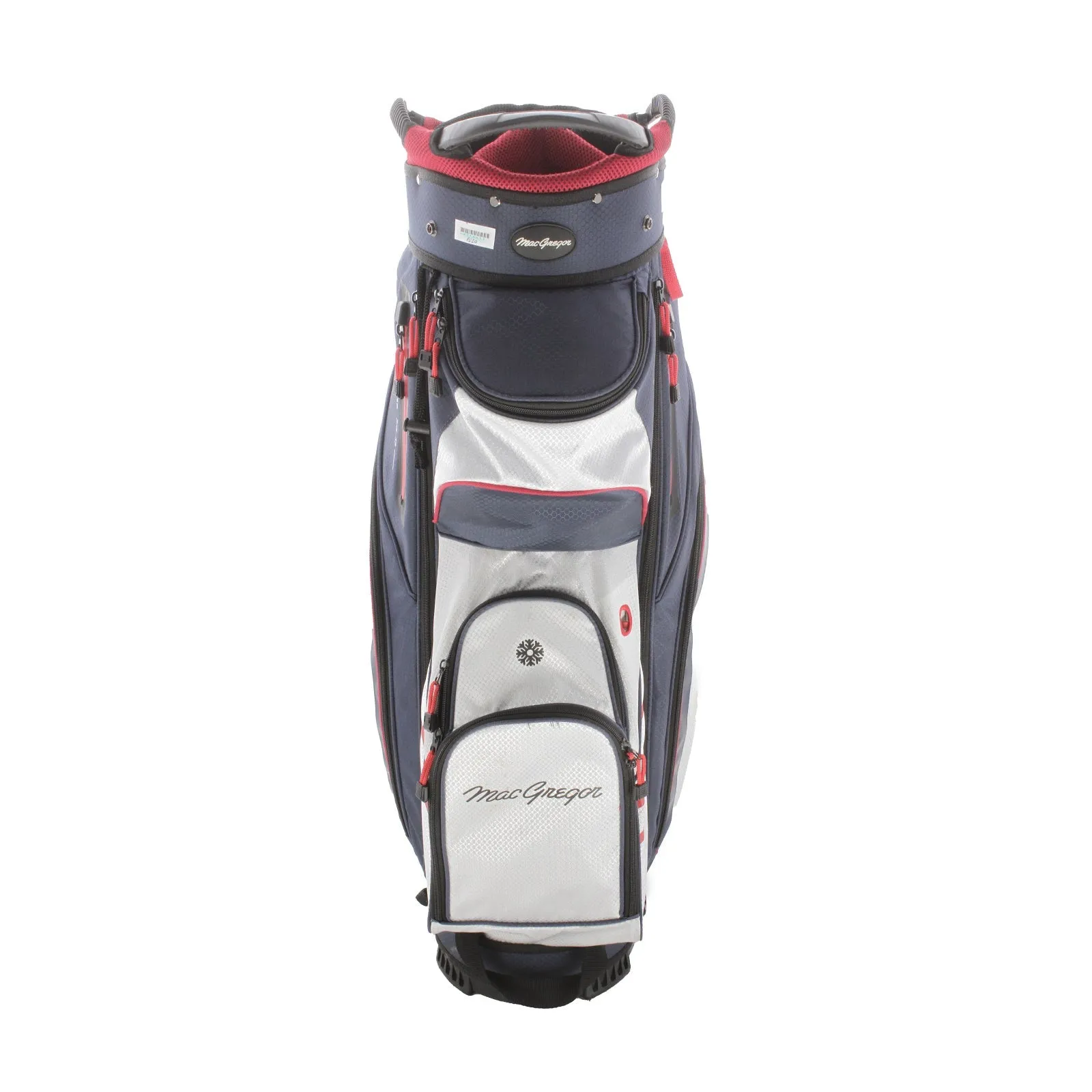 MacGregor Principal 14.0 Cart Bag - Red/White/Blue