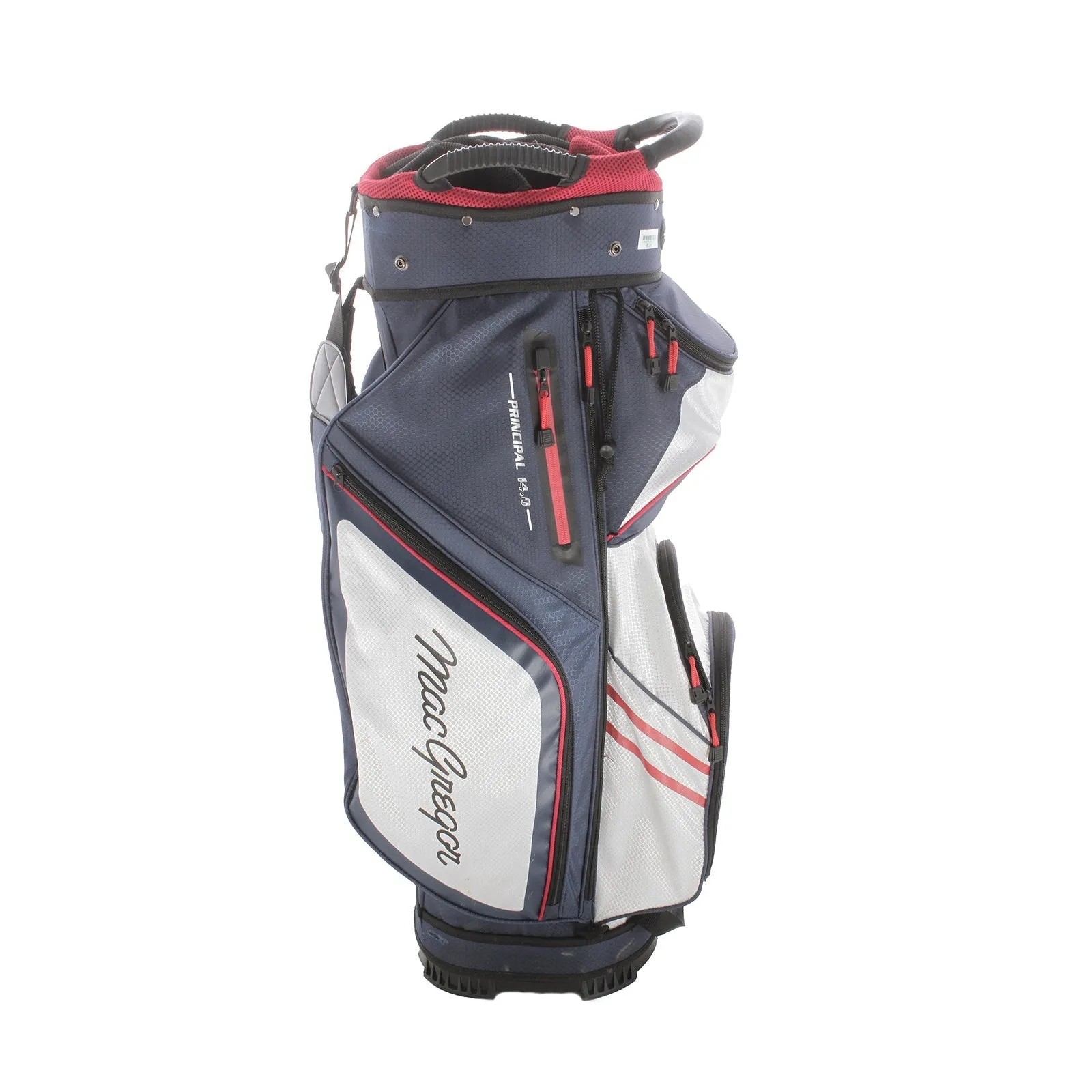 MacGregor Principal 14.0 Cart Bag - Red/White/Blue