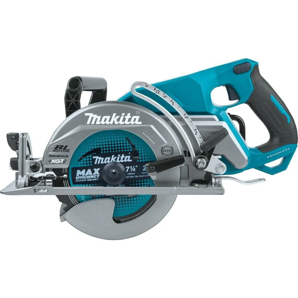 Makita 40V Max XGT️ 7-1/4 In. Circular Saw Kit Rear Handle