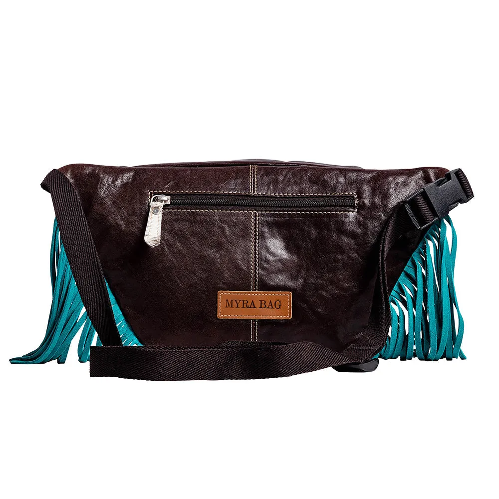 Marta Plains Fringed Fanny Pack Bag