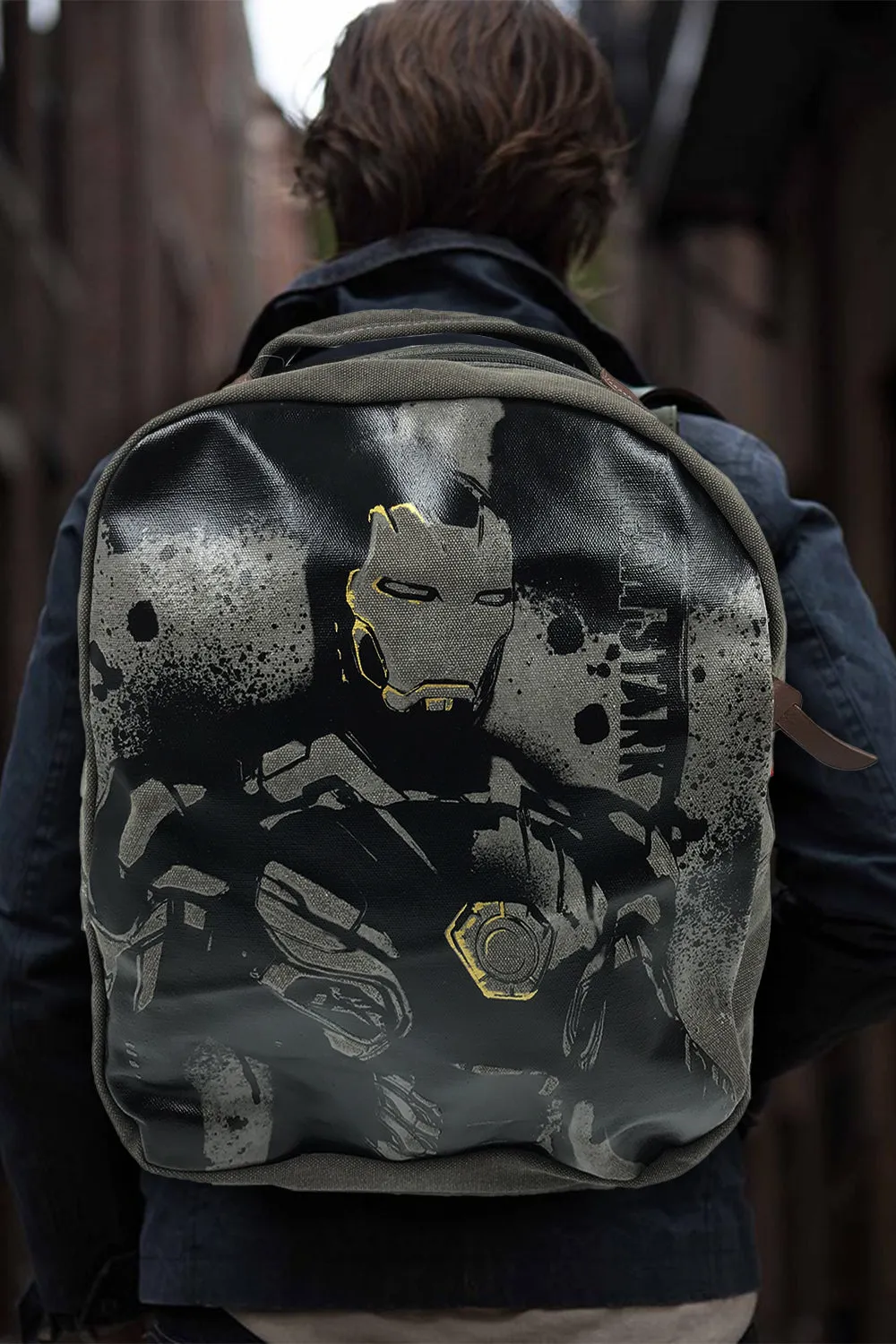 Marvel Iron Man Canvas Backpack Legend Range