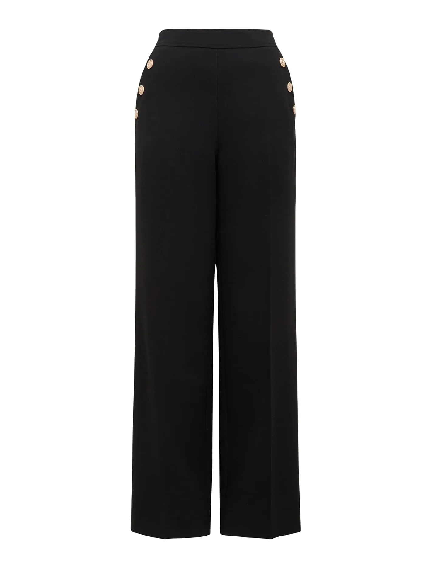 Mary Button Wide Leg Pants