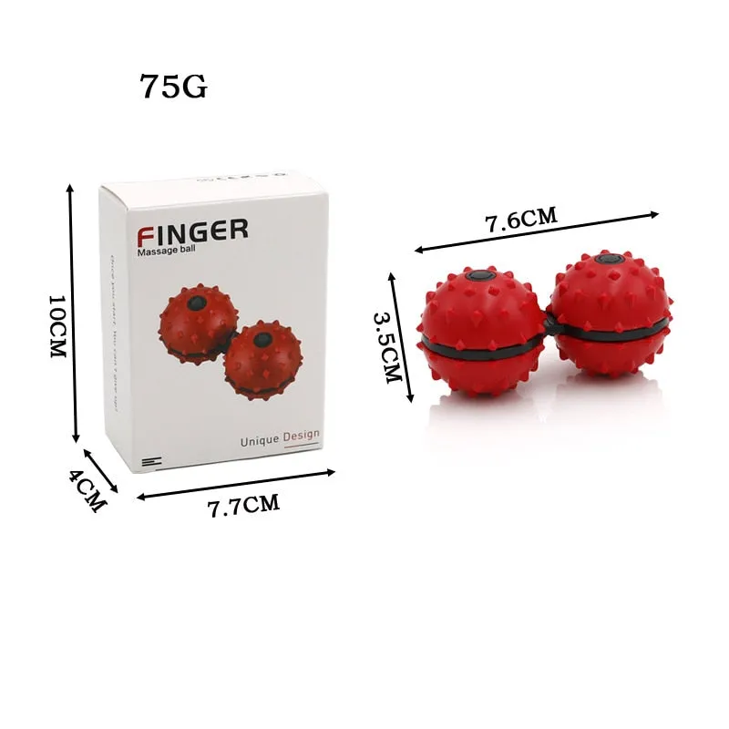 Massage Decompression Gyro Ball Finger Toys Fidget Spinner Ingertip Rotating Conjoined Gyro Antistress Toy Hand Rotating Ball