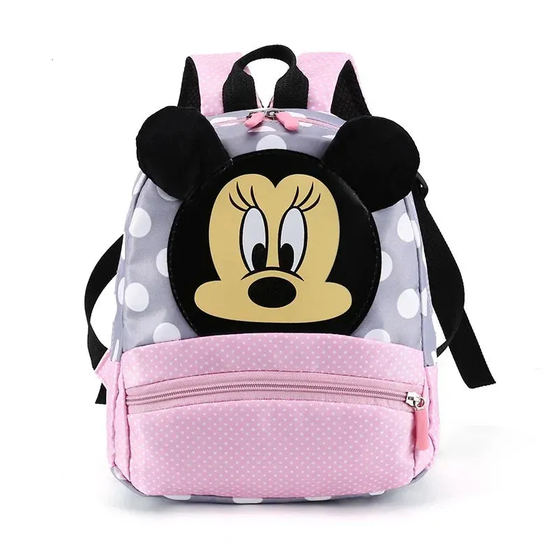 Mickey And Minnie Printed Backpack