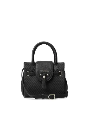 Mini Windsor Handbag - Quilted Black