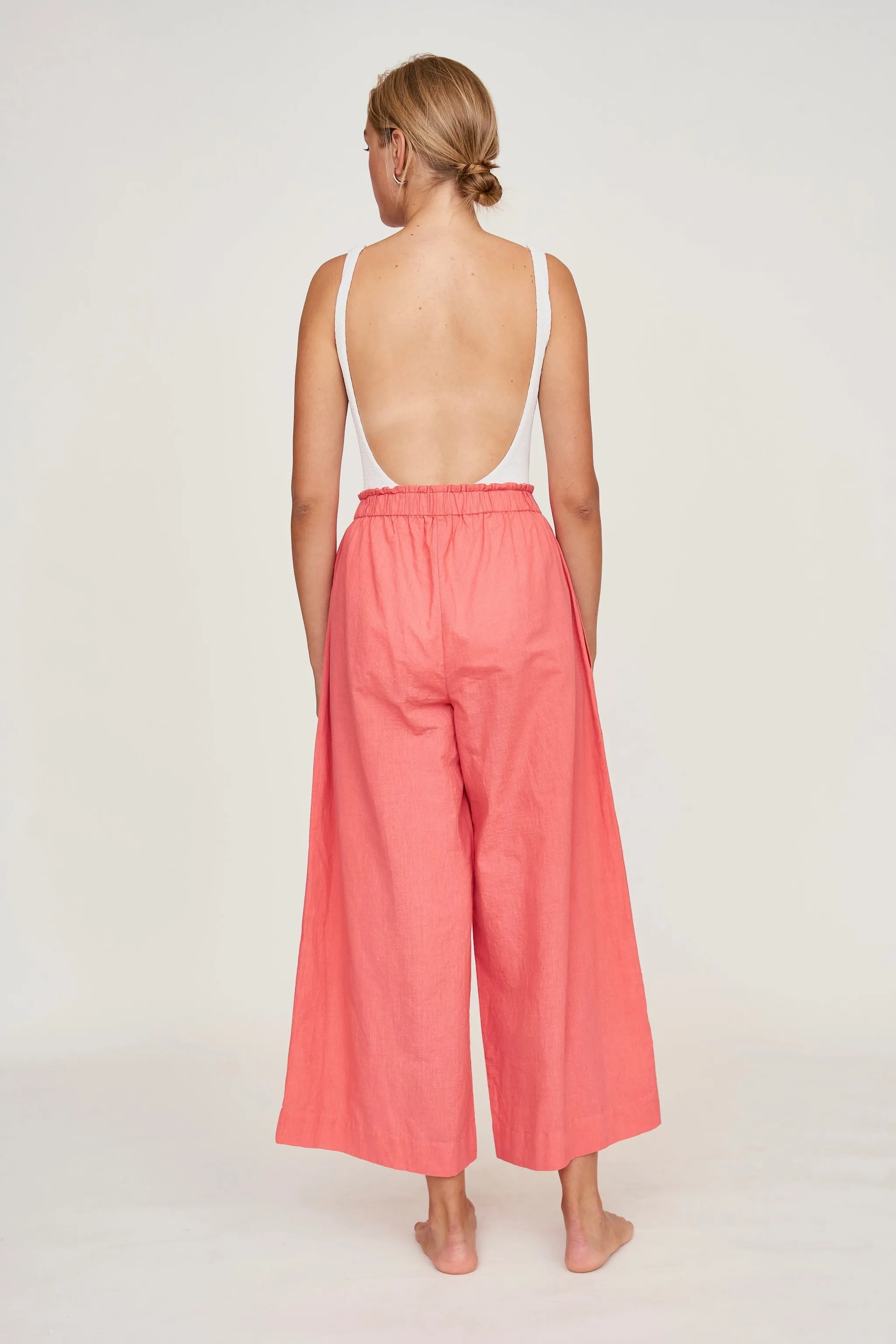 Mirth Pant in Coral