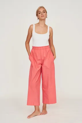 Mirth Pant in Coral