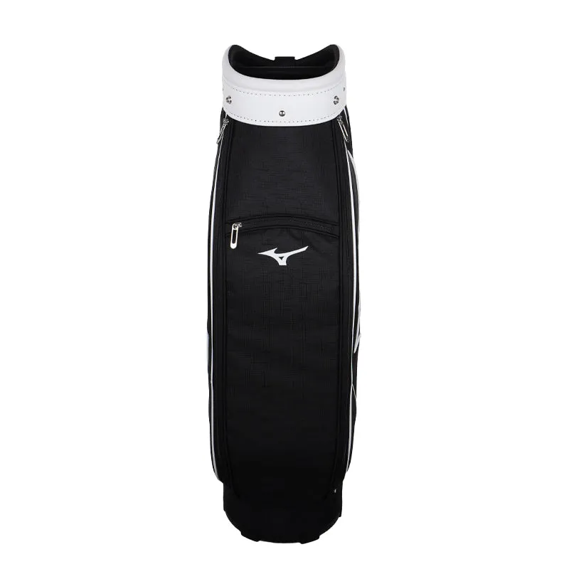 MIZUNO 9" NX 6 Cart Bag (White/Black)