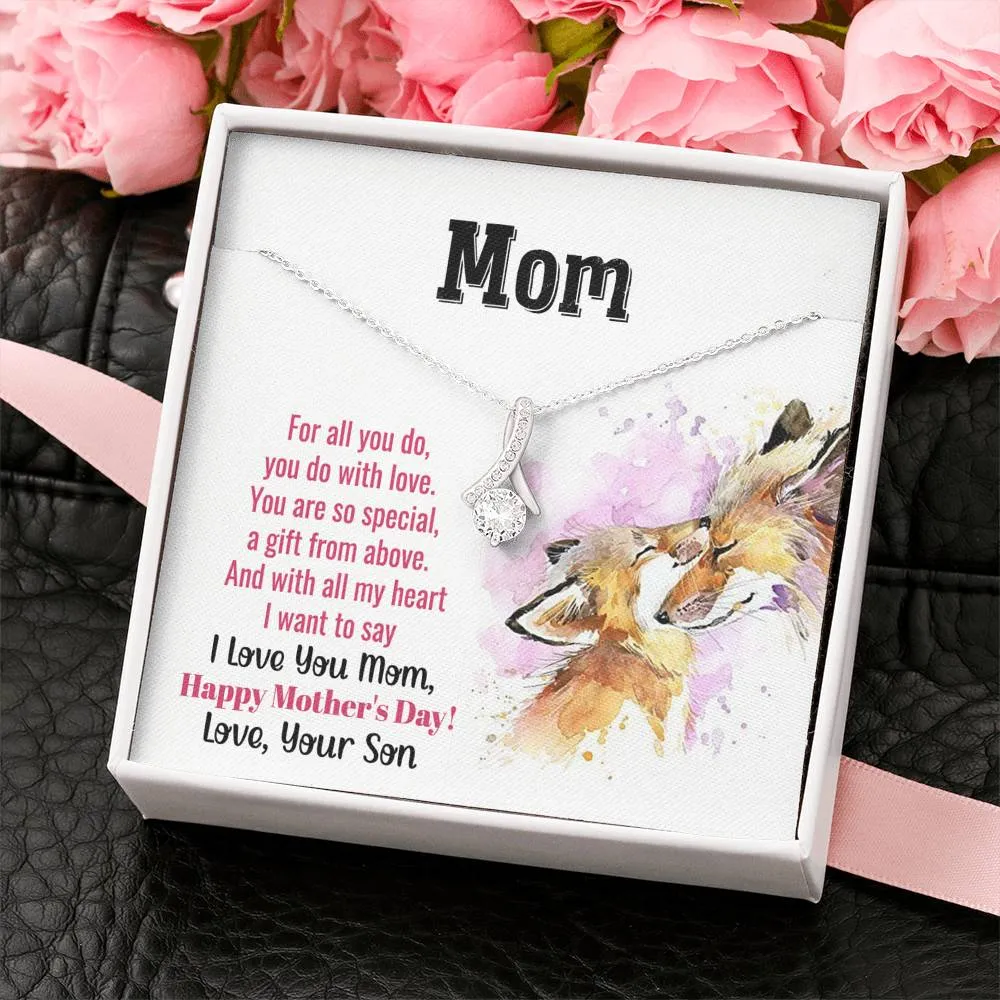 Mom You Are So Special Alluring Beauty Necklace