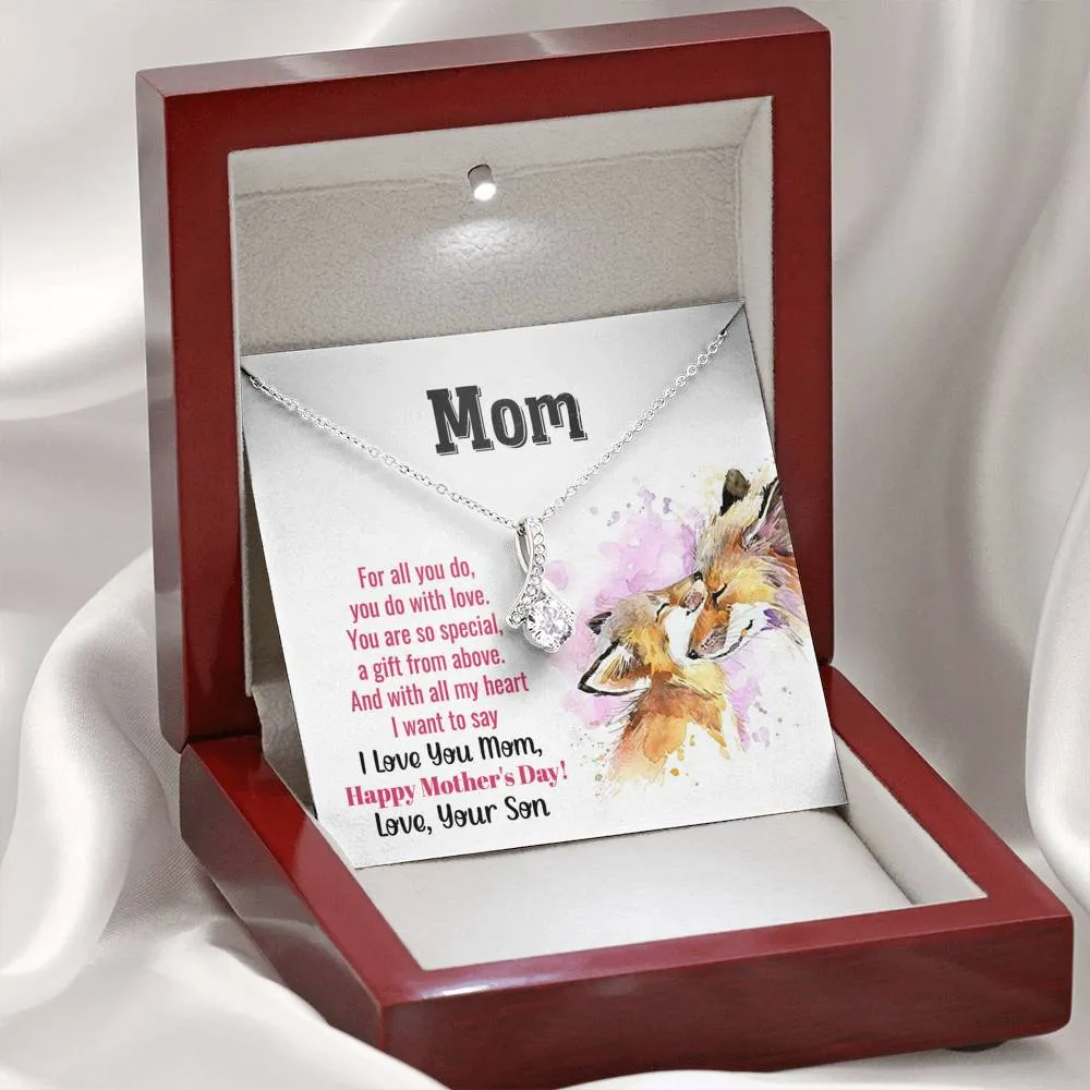 Mom You Are So Special Alluring Beauty Necklace