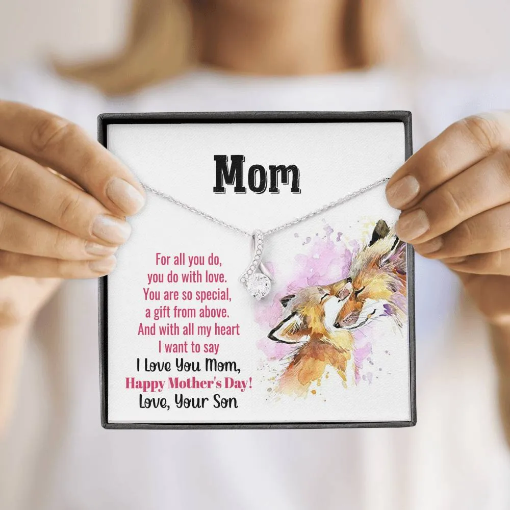 Mom You Are So Special Alluring Beauty Necklace