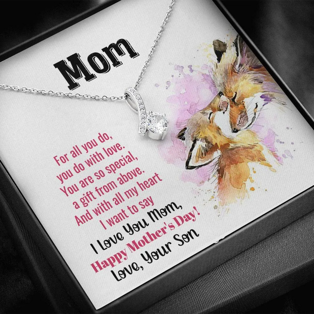 Mom You Are So Special Alluring Beauty Necklace