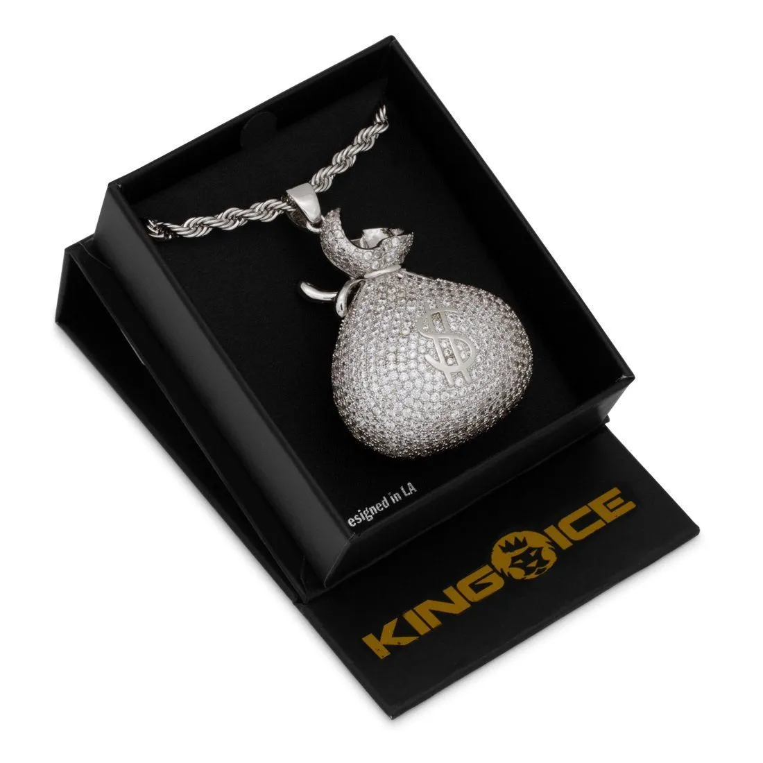 Money Bag Necklace - Designed by Snoop Dogg x King Ice